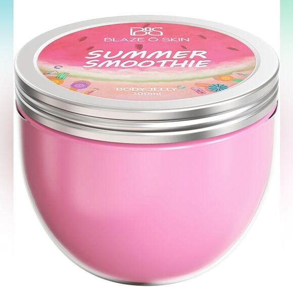 Moisturizer Body Jelly Lotion Summer Smoothie Vanilla Smooth Hydration 2 Pack E2 - Picture 9 of 10